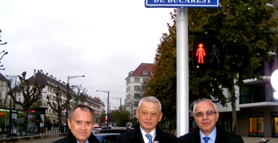 La Strasbourg a fost inaugurată o stradă cu numele capitalei României