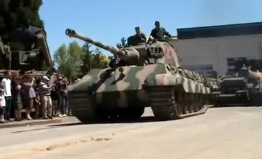 Tiger II: singurul tanc german de acest tip care încă mai funcţionează – VIDEO