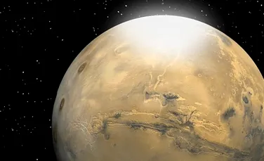 Ninsorile de pe Marte: Planeta Roşie e acoperită de nori de zăpadă