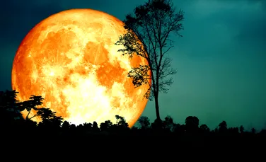 Ultima SuperLună din 2023, numită și „Luna recoltei”, răsare pe cerul nopții vineri, 29 septembrie