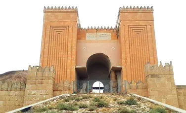IMAGINILE care prezintă urmările distrugerii celebrelor Porţi Ninive de către ISIS