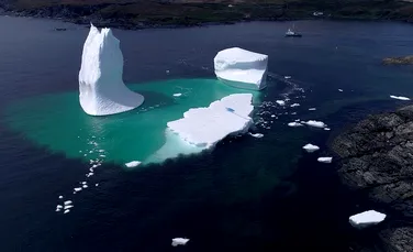 Zeci de mii de litri de apă dintr-un aisberg au dispărut într-un aparent furt