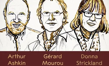 Câştigătorii Premiului NOBEL 2018 pentru FIZICĂ sunt Arthur Ashkin, Gérard Mourou şi Donna Strickland ”pentru invenţiile revoluţionare din domeniul fizicii optice”