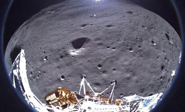 Mesaj de „Adio!” de pe Lună! Ultima fotografie trimisă de sonda Odysseus