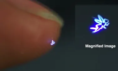 Cum arată prima hologramă ce poate fi atinsă – VIDEO