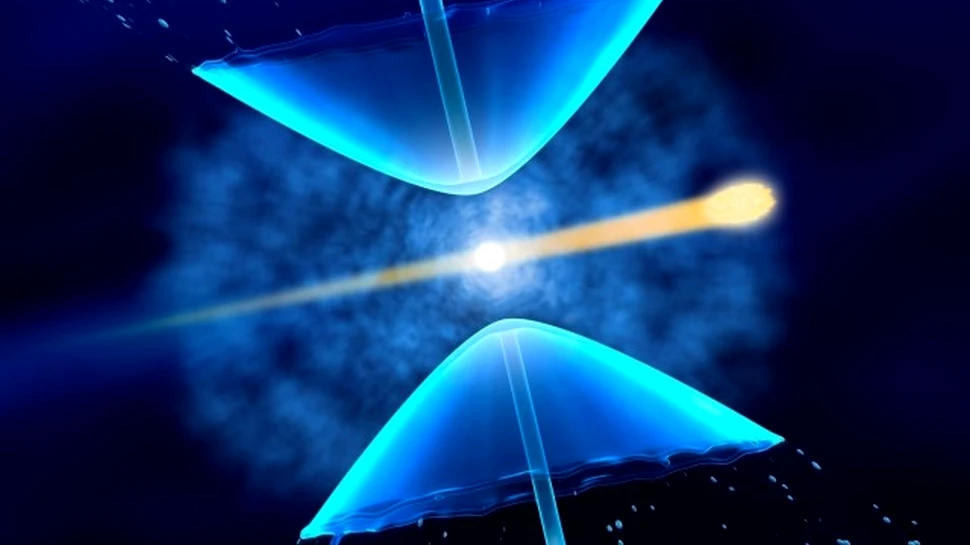 Apa poate exploda? Aceste picături de apă au fost distruse de un laser -VIDEO