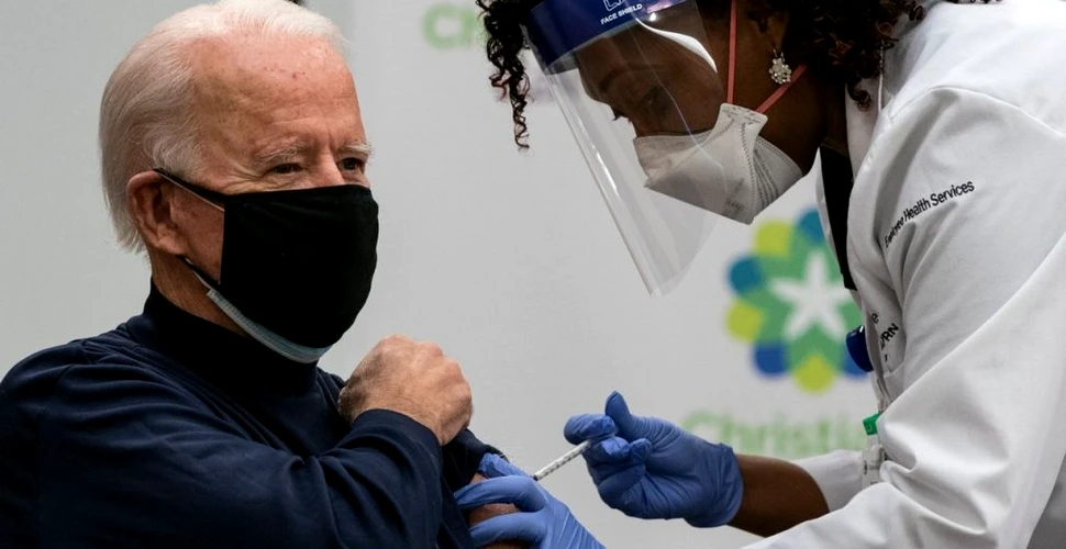 Joe Biden, președintele ales al SUA, s-a vaccinat împotriva COVID-19