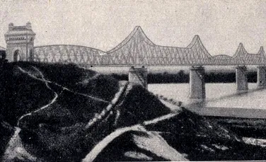 Podul istoric al României, testat cu preţul vieţii de creatorul său