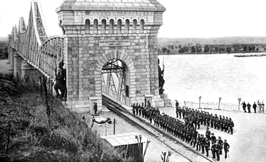 Podul istoric al României, testat cu preţul vieţii de creatorul său