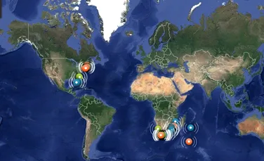 Oare unde se „plimbă” rechinii? O nouă hartă interactivă ne permite să urmărim fiecare mişcare a acestor creaturi marine