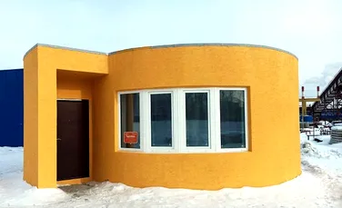 Casa construită în doar 24 de ore cu ajutorul unei imprimante 3D. Care este costul pentru o astfel de construcţie?