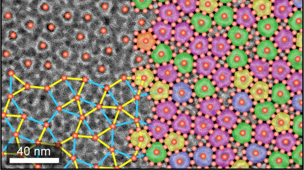 Chimiştii au creat, pentru prima dată, un nou material din nanoparticule cu structură cvasicristalină