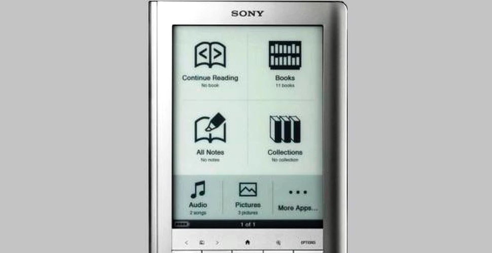 Noul e-reader lansat de Sony  “intelege” si scrisul de mana