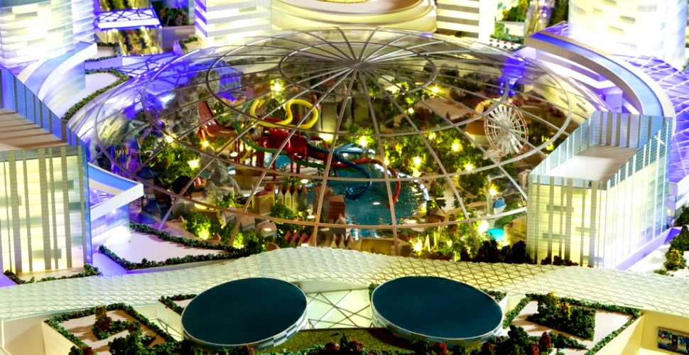 Un oraş ca o colonie extraterestră: în Dubai se fac planuri pentru o construcţie uluitoare (GALERIE FOTO, VIDEO)