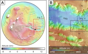 Noi dovezi arată că Marte a fost o „planetă albastră” cu mult timp în urmă