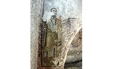 A fost descoperită o frescă veche de 1400 ani ce-l înfăţişează pe Sfântul Pavel