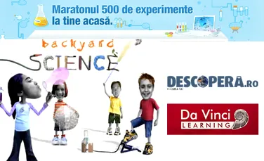 500 experimente la tine acasă